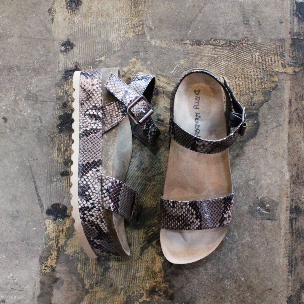 PALMS PLATFORM SANDAL